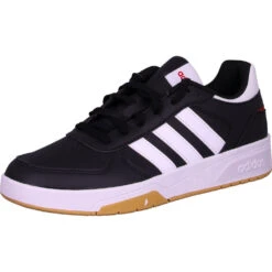 Adidas COURTBEAT,CBLACK/FTWWHT/BETSCA