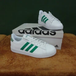 Adidas GRAND COURT 2.0,FTWWHT/COUGRN/SILGR -Berühmter Schuhladen 3759810085 10