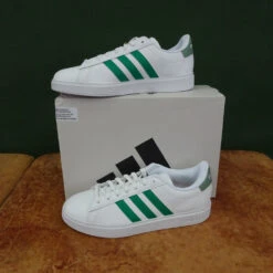 Adidas GRAND COURT 2.0,FTWWHT/COUGRN/SILGR -Berühmter Schuhladen 3759810085 9