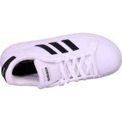 Adidas GRAND COURT 2.0 K,FTWWHT/CBLACK/CBL -Berühmter Schuhladen 3759830036 7
